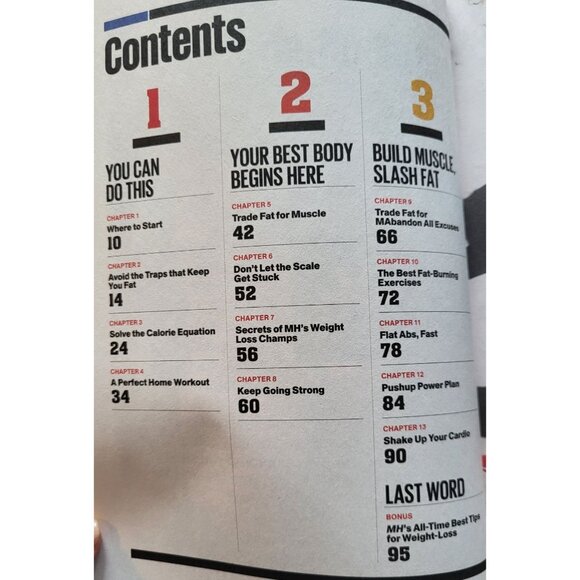 Mens Health Training Guide 2025 AND Lose Your Gut Magazines New - Picture 8 of 10